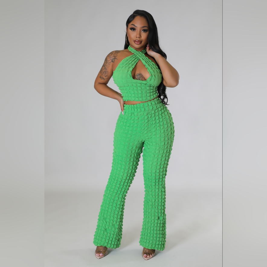 Halter Pant Set